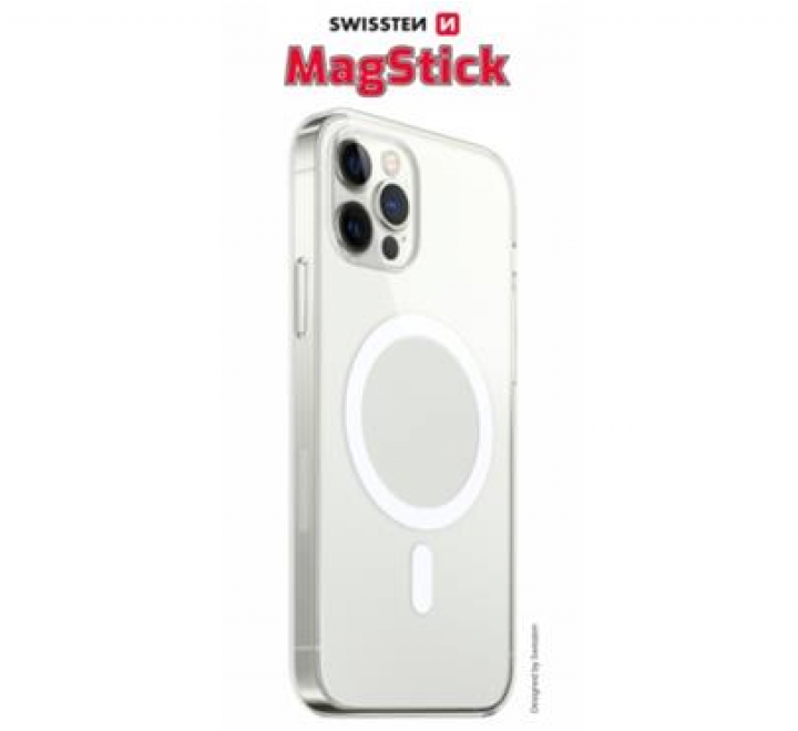 Kryt ochranný SWISSTEN CLEAR JELLY MagStick pro Apple iPhone 11, transparentní