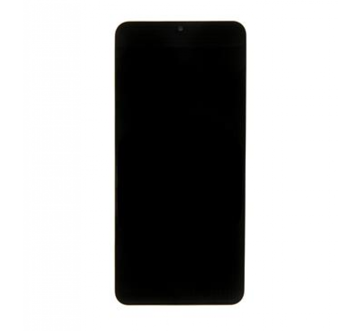 LCD display + Dotyk + Přední Kryt pro Samsung A326 Galaxy A32 5G Black (Verze CDOT)