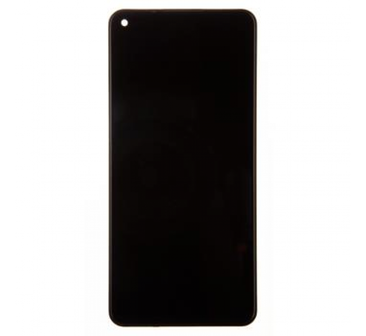 LCD Display + Dotyková Deska + Přední Kryt pro Xiaomi Redmi Note 9 Midnight Grey (Service Pack)