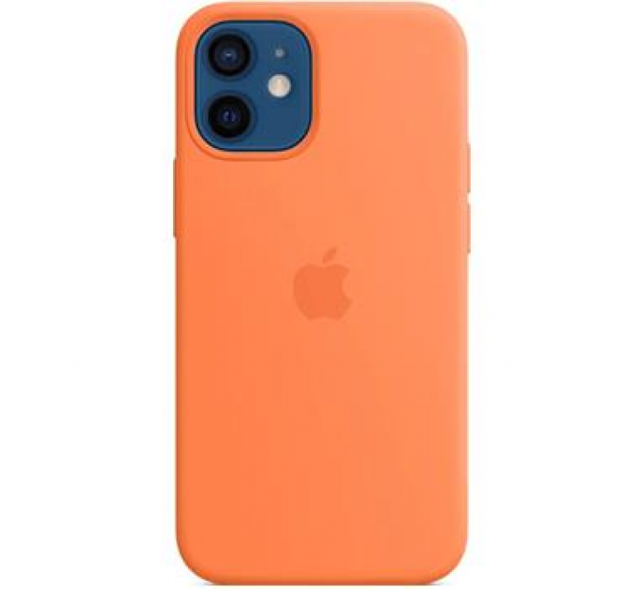 MHKN3ZM/A Apple Silikonový kryt vč. Magsafe pro iPhone 12 mini Kumquat