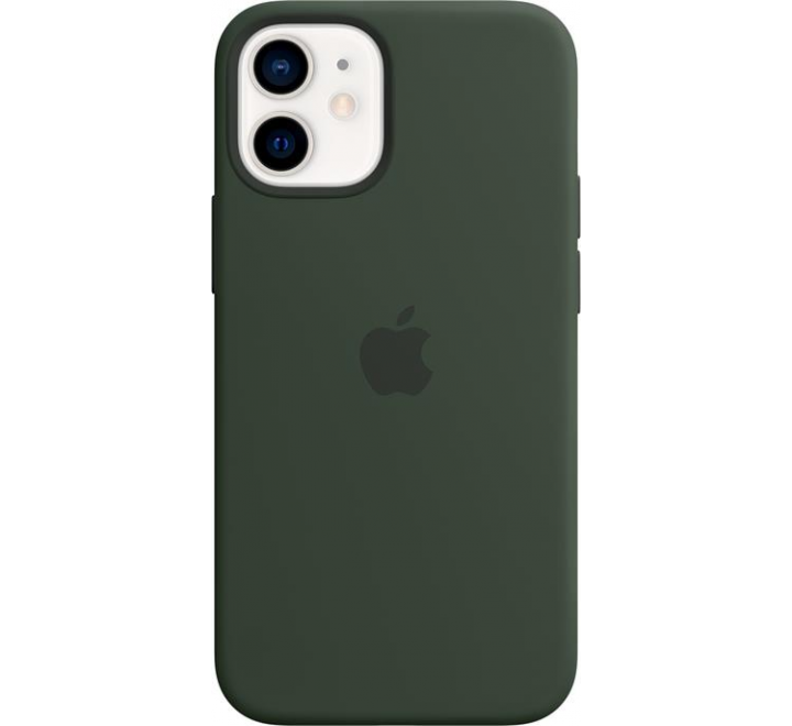 MHKR3ZM/A Apple Silikonový kryt vč. Magsafe pro iPhone 12 mini Cypress Green