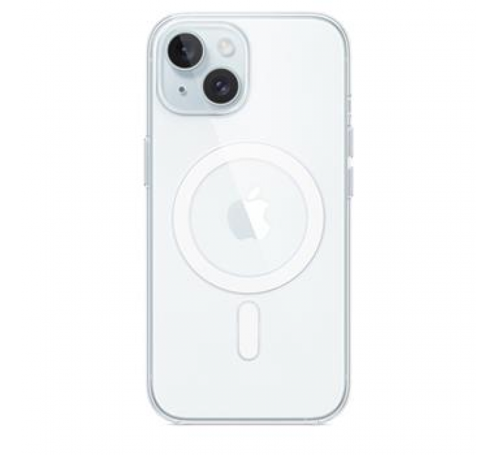MT203ZM/A Apple Clear Kryt vč. MagSafe pro iPhone 15 Transparent