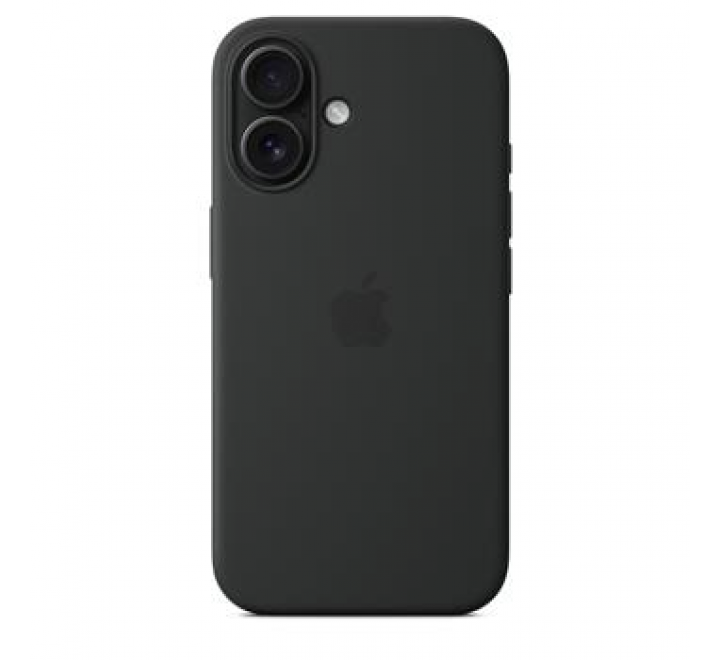 MYY13ZM/A Apple Silikonový Kryt vč. Magsafe pro iPhone 16 Black