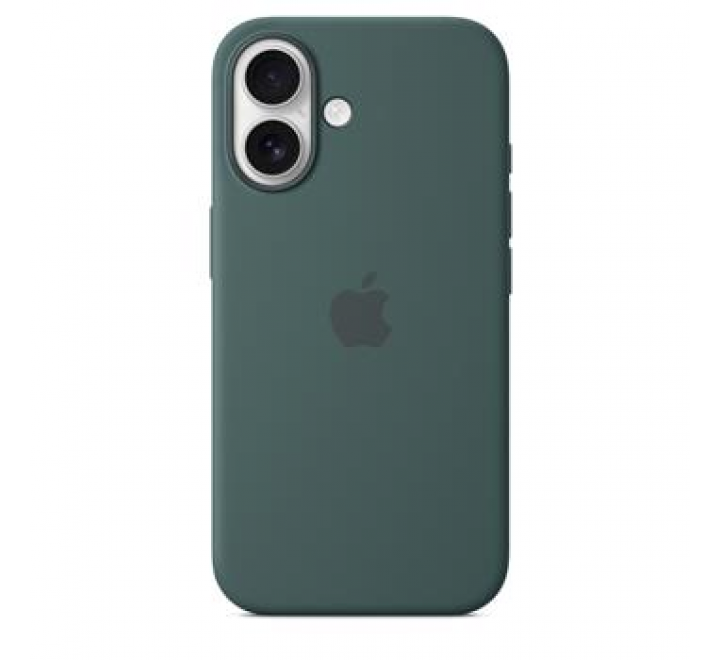 MYY83ZM/A Apple Silikonový Kryt vč. Magsafe pro iPhone 16 Lake Green