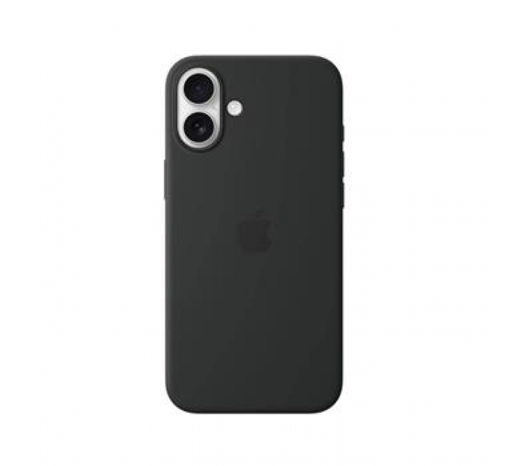 MYY93ZM/A Apple Silikonový Kryt vč. Magsafe pro iPhone 16 Plus Black