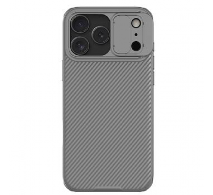 Nillkin CamShield PRO Zadní Kryt pro Apple iPhone 17 Pro Max Titanium Gray