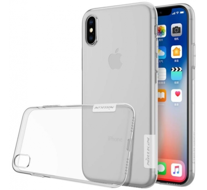 Nillkin Nature TPU Pouzdro Transparent pro iPhone X