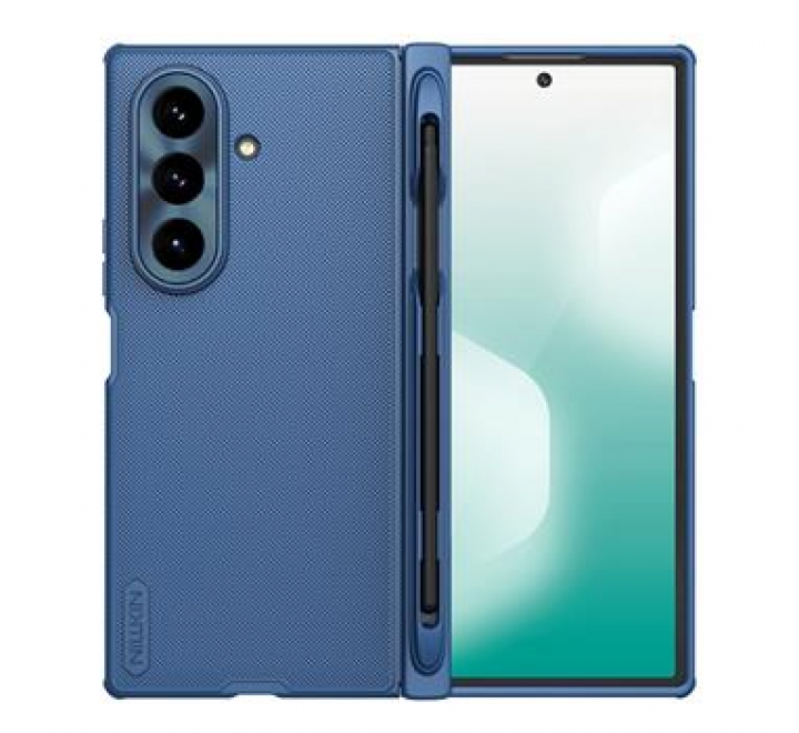 Nillkin Super Frosted FOLD Magnetic Pen Slot Zadní Kryt pro Samsung Galaxy Z Fold 7 Blue