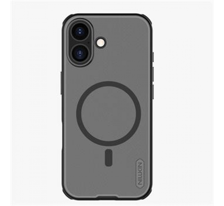 Nillkin Super Frosted PRO Magnetic Zadní Kryt pro Apple iPhone 17 Transparent Black