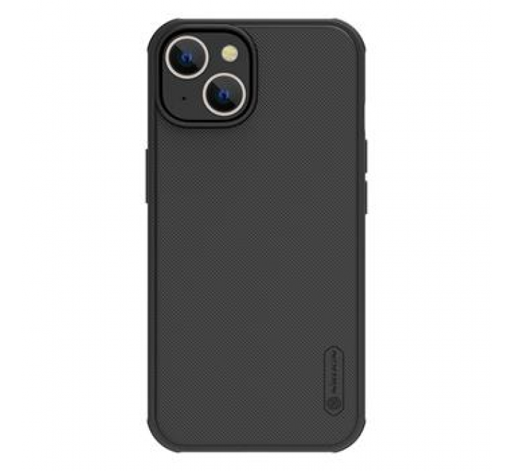 Nillkin Super Frosted PRO Zadní Kryt pro Apple iPhone 13/14 Black (Without Logo Cutout)