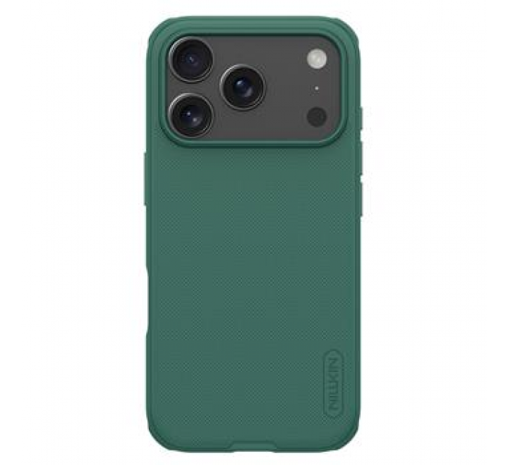 Nillkin Super Frosted PRO Zadní Kryt pro Apple iPhone 17 Pro Dark Green