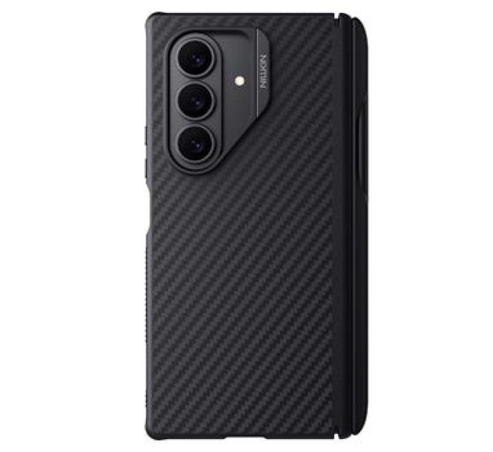 Nillkin Synthetic Fiber PRO Magnetic Pen Slot Zadní Kryt pro Samsung Galaxy Z Fold 7 Black