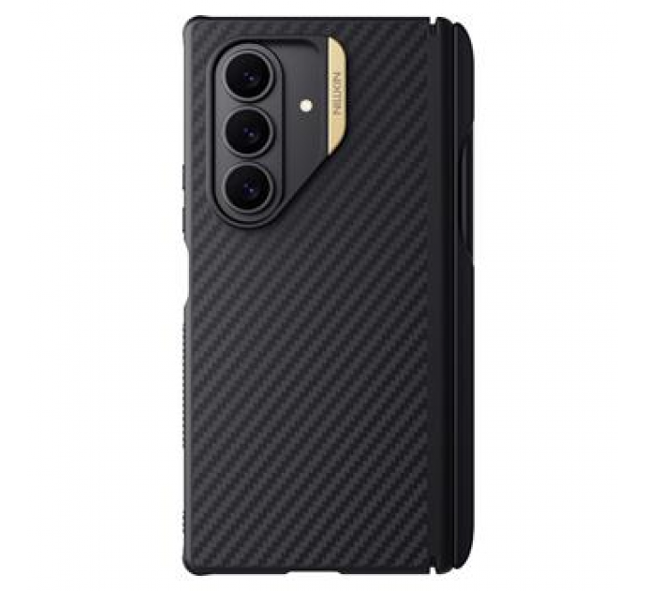 Nillkin Synthetic Fiber PRO Magnetic Pen Slot Zadní Kryt pro Samsung Galaxy Z Fold 7 Golden