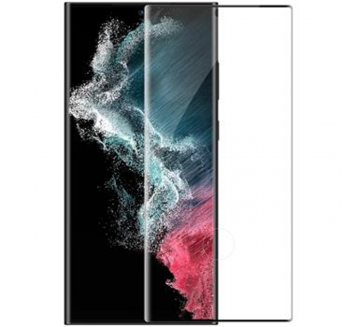 Nillkin Tvrzené Sklo 3D CP+ MAX Black pro Samsung Galaxy S23 Ultra