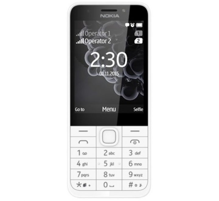 Nokia 230 Dual SIM White Silver