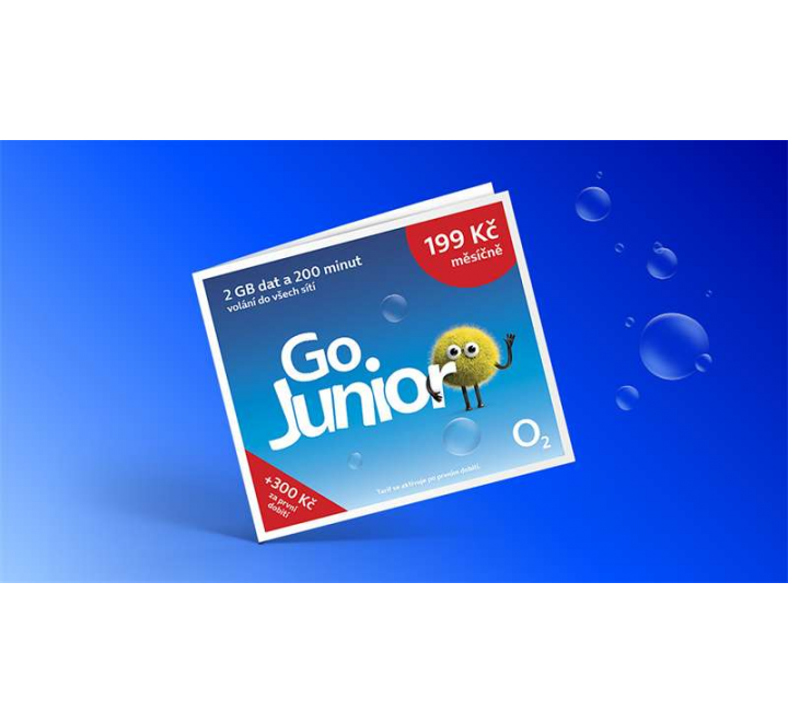 O2 SIM karta GO Junior