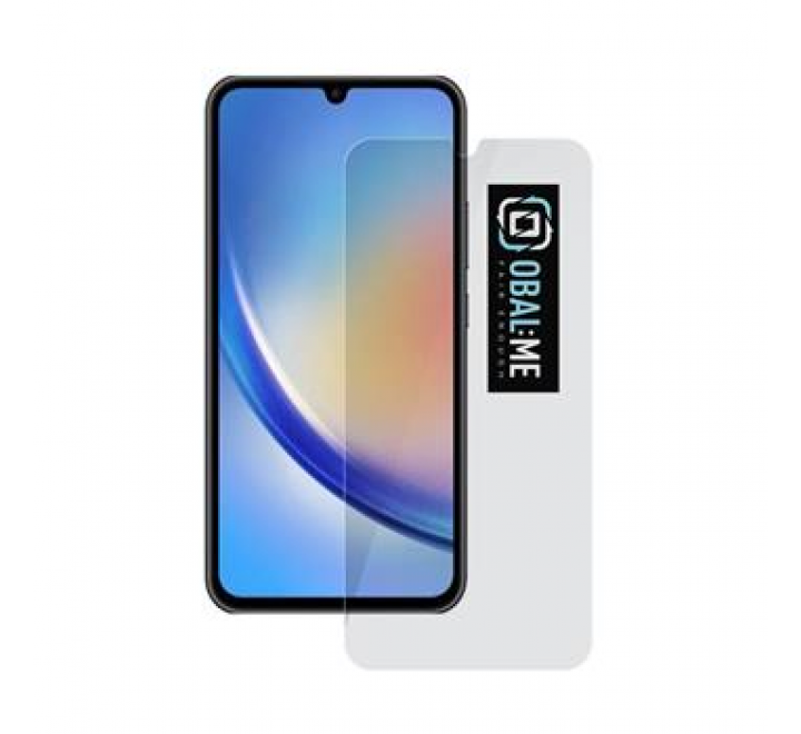OBAL:ME 2.5D Tvrzené Sklo pro Samsung Galaxy A34 5G Clear 