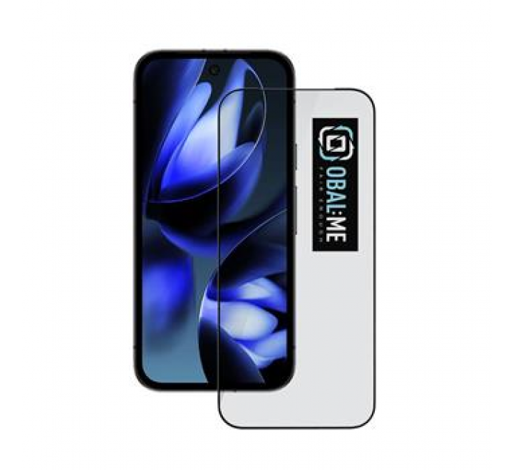 OBAL:ME 5D Tvrzené Sklo pro Google Pixel 9a Black