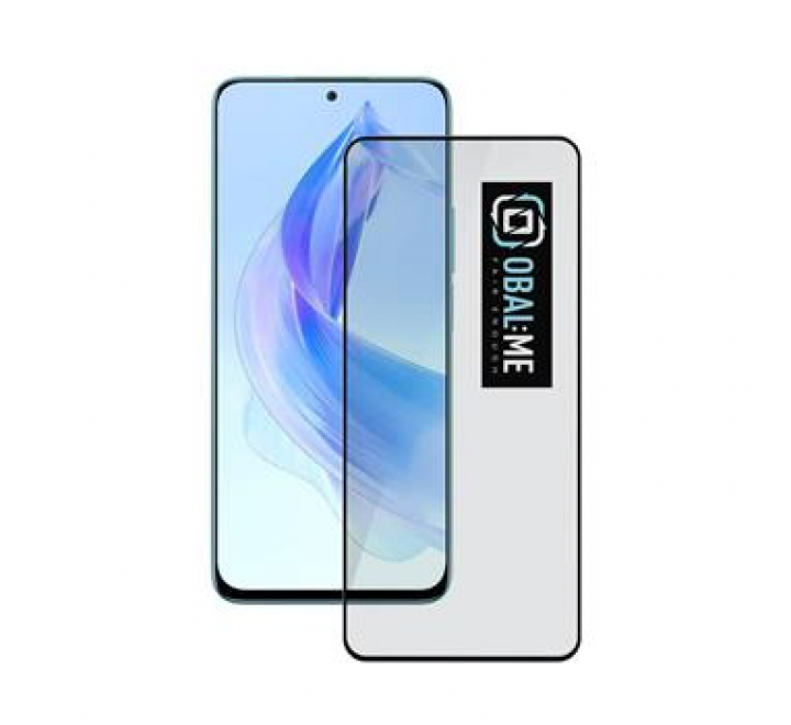 OBAL:ME 5D Tvrzené Sklo pro Honor 90 Lite Black