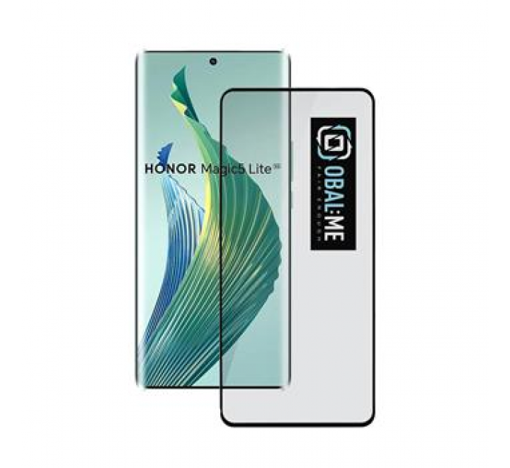 OBAL:ME 5D Tvrzené Sklo pro Honor Magic5 Lite Black