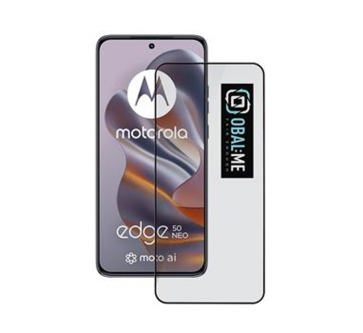 OBAL:ME 5D Tvrzené Sklo pro Motorola Edge 50 Neo Black