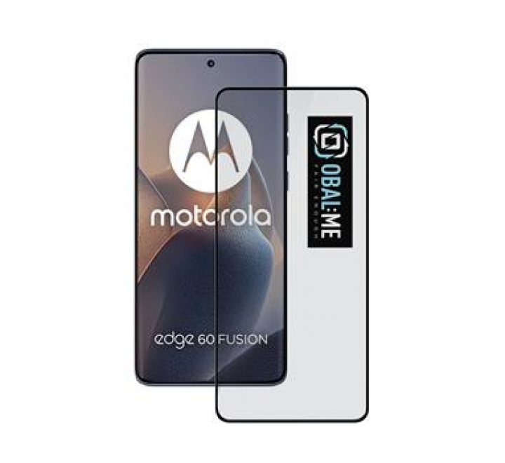 OBAL:ME 5D Tvrzené Sklo pro Motorola Edge 60/60 Pro/60 Fusion Black