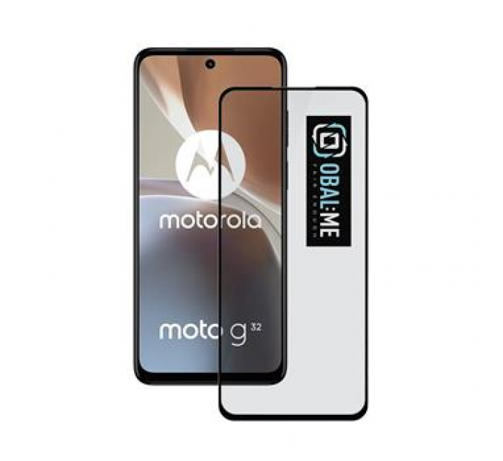 OBAL:ME 5D Tvrzené Sklo pro Motorola G32 Black