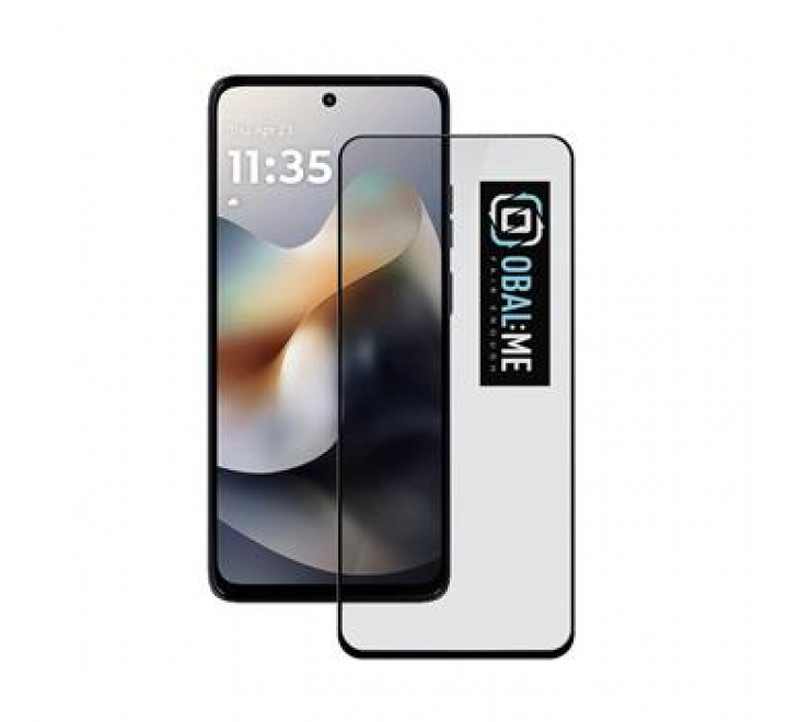 OBAL:ME 5D Tvrzené Sklo pro Motorola G56 Black 
