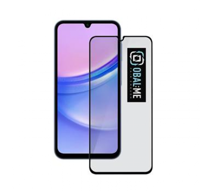 OBAL:ME 5D Tvrzené Sklo pro Samsung Galaxy A15 5G Black