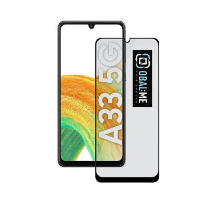 OBAL:ME 5D Tvrzené Sklo pro Samsung Galaxy A33 5G Black 