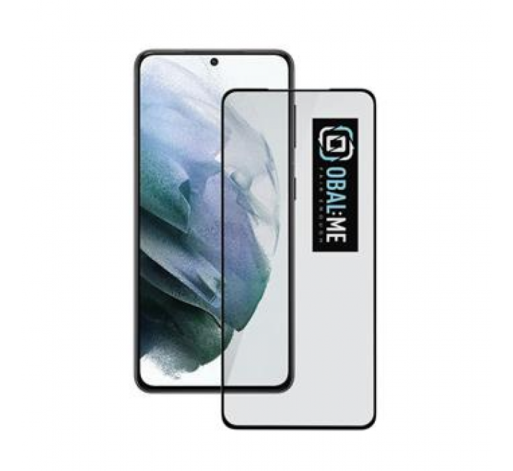 OBAL:ME 5D Tvrzené Sklo pro Samsung Galaxy S21 Black