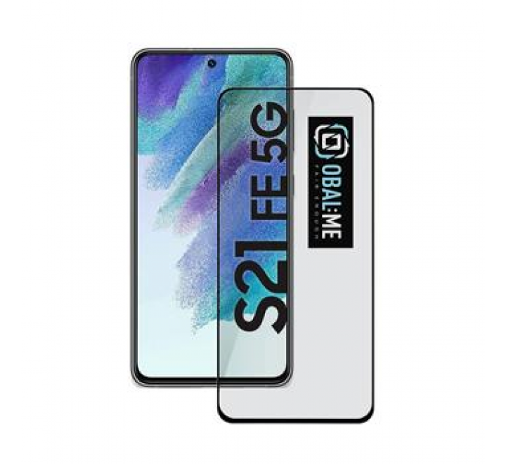 OBAL:ME 5D Tvrzené Sklo pro Samsung Galaxy S21 FE 5G Black 