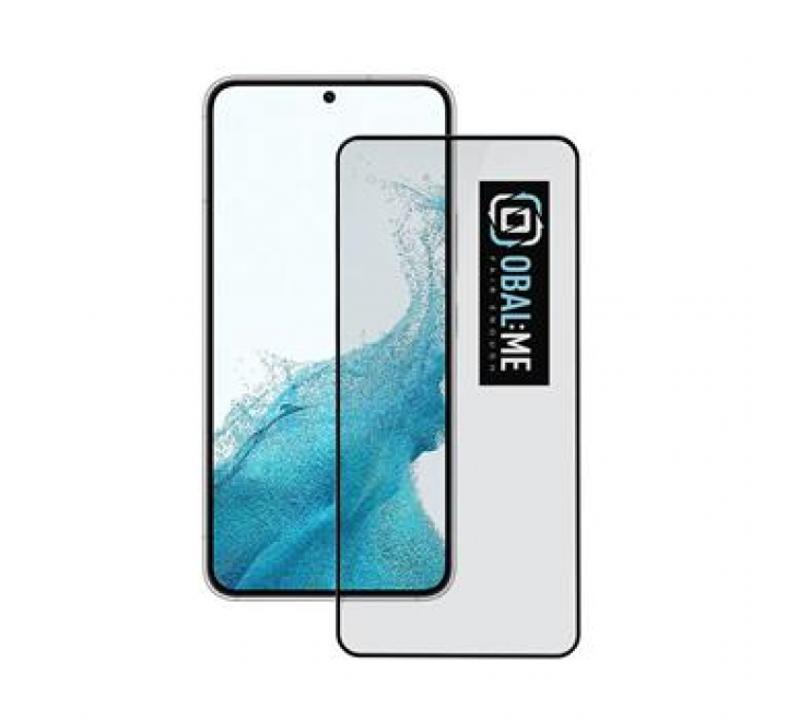 OBAL:ME 5D Tvrzené Sklo pro Samsung Galaxy S22 Black