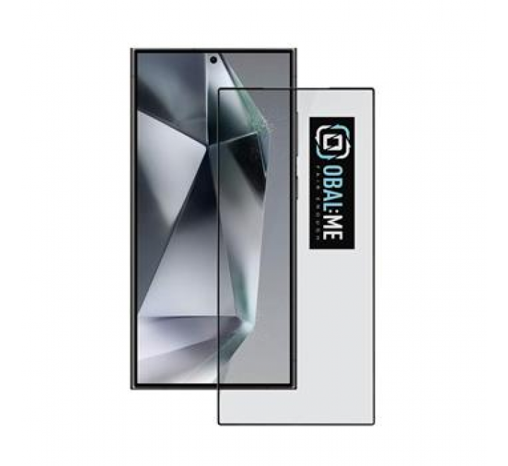 OBAL:ME 5D Tvrzené Sklo pro Samsung Galaxy S24 Ultra Black
