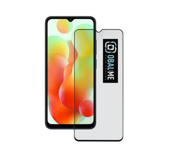 OBAL:ME 5D Tvrzené Sklo pro Xiaomi Redmi 12C Black