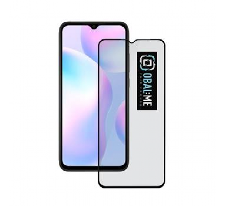 OBAL:ME 5D Tvrzené Sklo pro Xiaomi Redmi 9A/9AT/9C Black