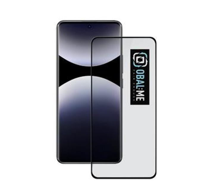 OBAL:ME 5D Tvrzené Sklo pro Xiaomi Redmi Note 14 Pro+ 5G Black