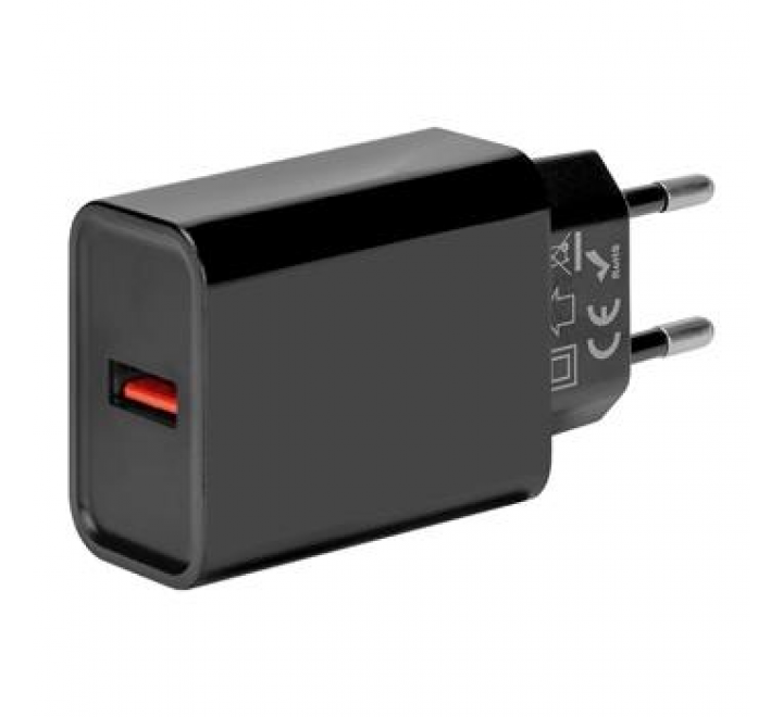 OBAL:ME Cestovní Nabíječka USB-A 18W Black