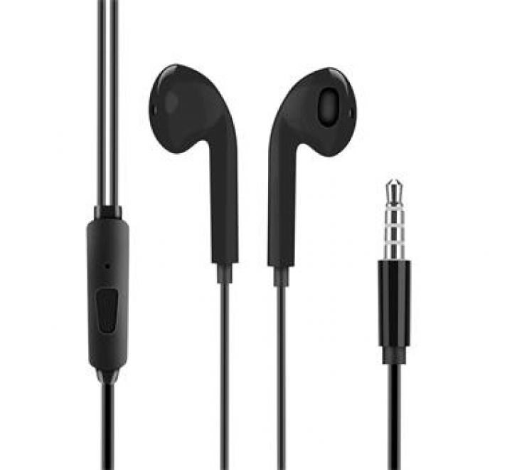 OBAL:ME Drátová Sluchátka 3.5mm Jack Black