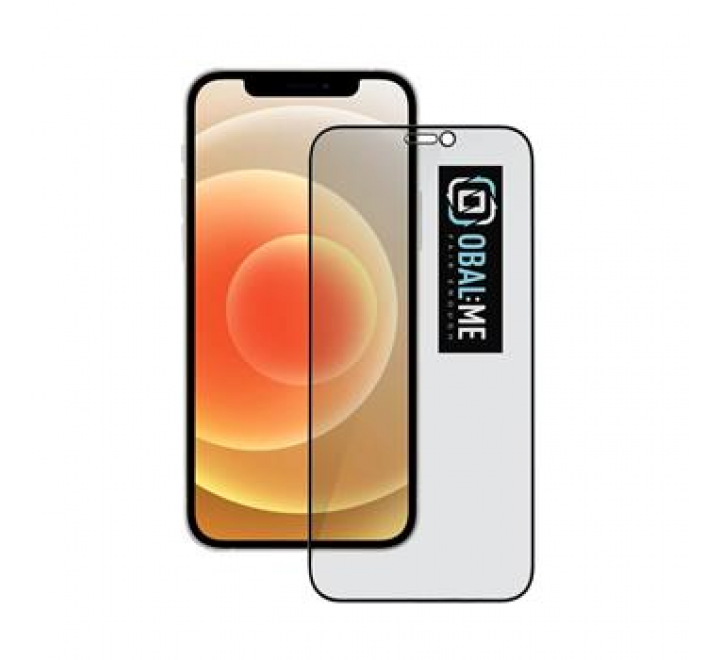 OBAL:ME Privacy 5D Tvrzené Sklo pro Apple iPhone 12 Mini Black