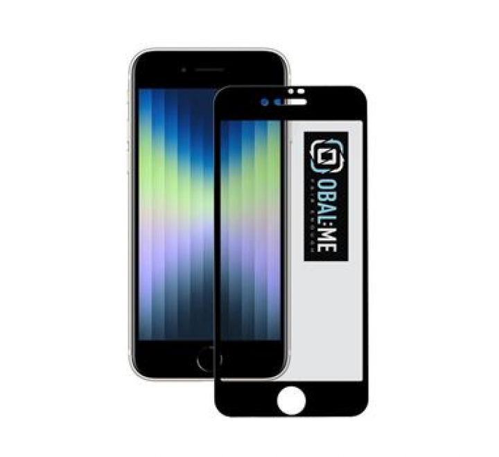 OBAL:ME Privacy 5D Tvrzené Sklo pro Apple iPhone 7/8/SE2020/SE2022 Black