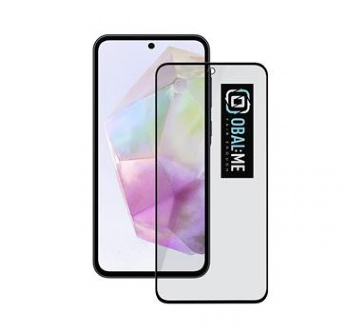 OBAL:ME Privacy 5D Tvrzené Sklo pro Samsung Galaxy A35 5G Black
