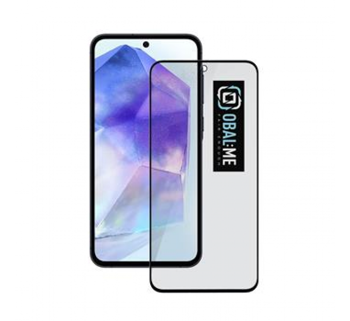 OBAL:ME Privacy 5D Tvrzené Sklo pro Samsung Galaxy A55 5G Black