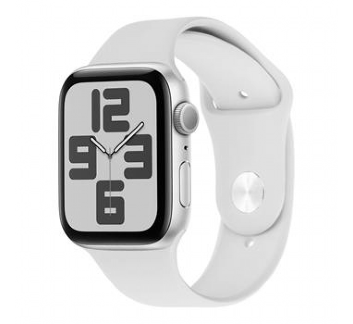 OBAL:ME Silikonový Řemínek pro Apple Watch 38-41mm S-M White