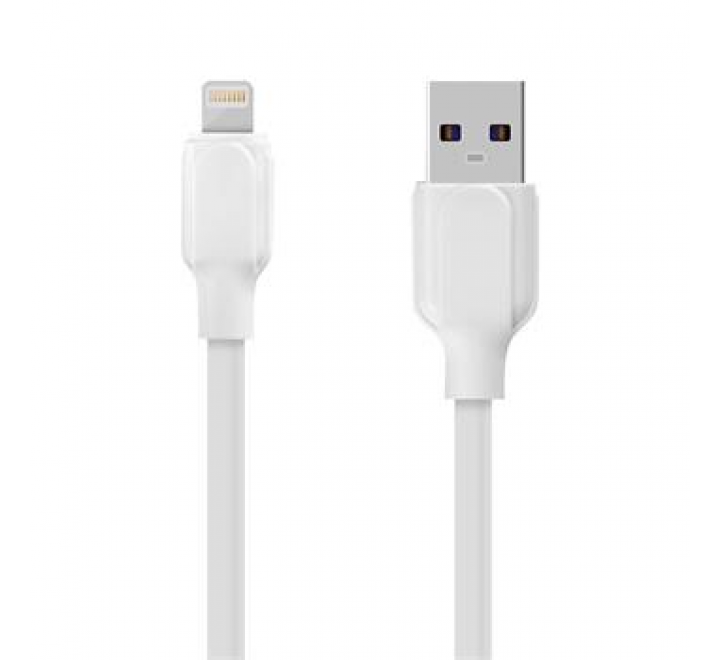 OBAL:ME Simple USB-A/Lightning Kabel 1m White