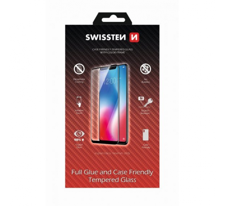 OCHRANNÉ TEMPEROVANÉ SKLO SWISSTEN APPLE IPHONE 12 5,4