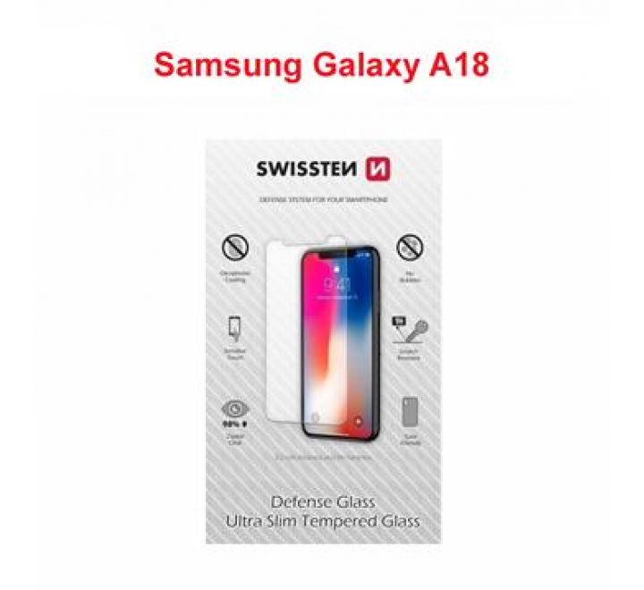 OCHRANNÉ TEMPEROVANÉ SKLO SWISSTEN PRO SAMSUNG A185G GALAXY A18 RE 2,5D