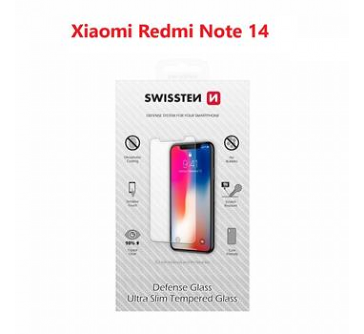 OCHRANNÉ TEMPEROVANÉ SKLO SWISSTEN PRO XIAOMI REDMI NOTE 14 5G RE 2,5D