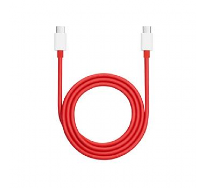 OnePlus SUPERVOOC Charge USB-C/USB-C Datový Kabel 12A 1m Red