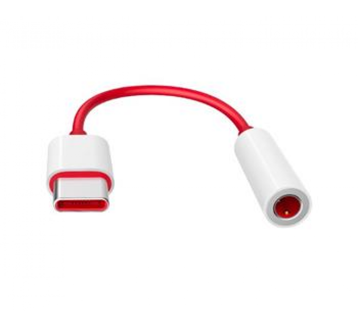 OnePlus USB-C to 3,5mm Adapter Red (Bulk)